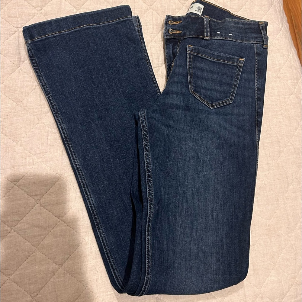 Abercrombie Kids Low Rise Boot Jeans Sz 17/18 Long